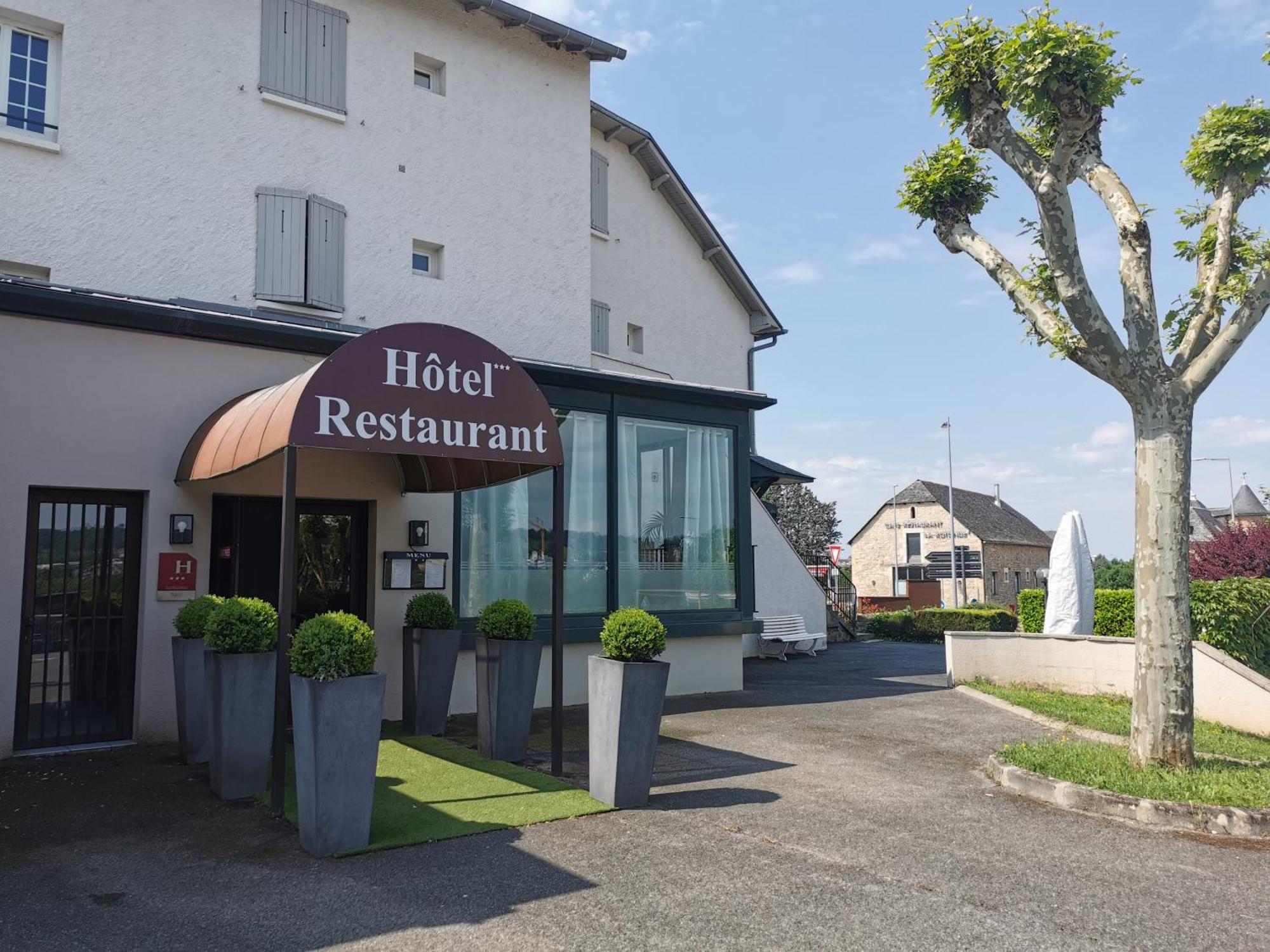 Hotel La Route D'Argent Bozouls Esterno foto